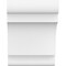 Ekena Millwork Standard New Brighton Architectural Grade PVC Rafter Tail, 6"W X 8"H X 16"L RFTP06X08X16NEB - alternate 2